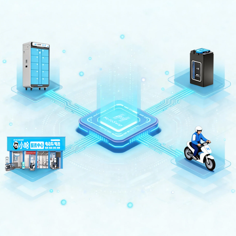 HelloPower (HelloSwap) Cloud Platform for Battery Swapping Network